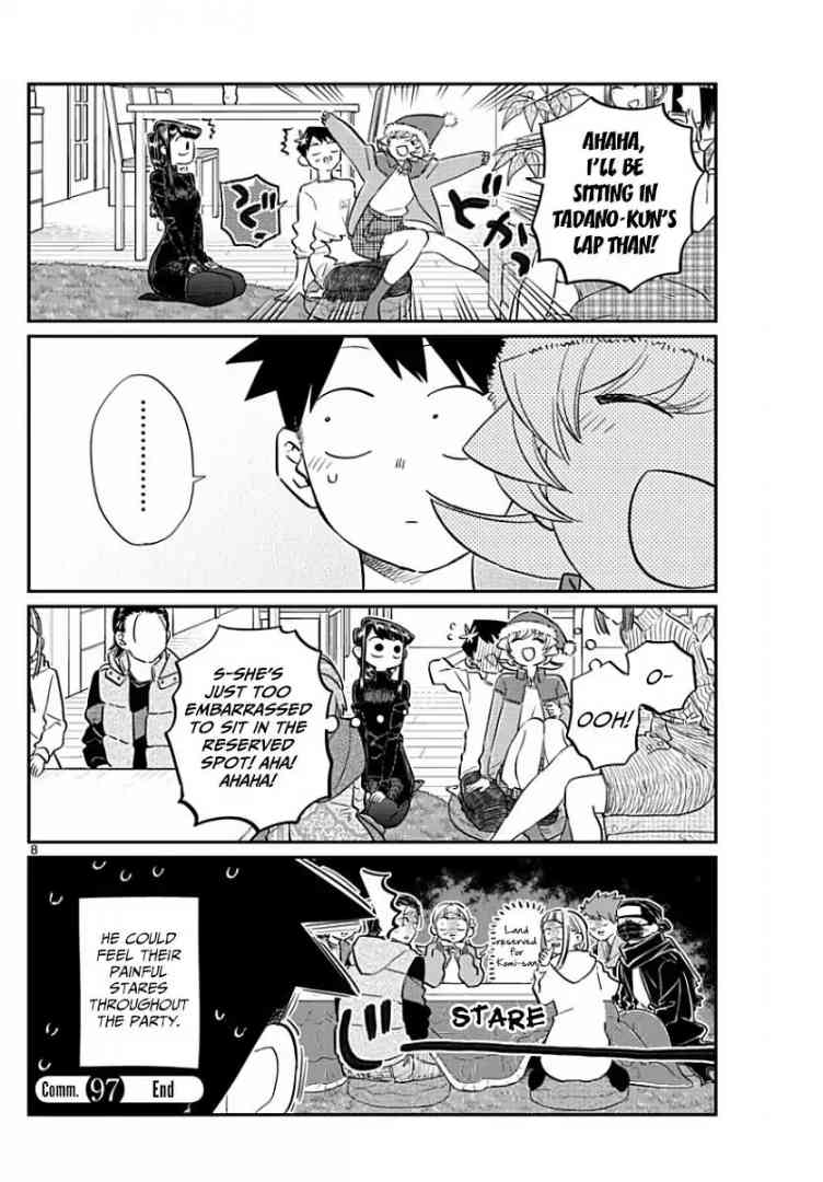 KOMI-SAN WA KOMYUSHOU DESU Chapter 97 - Page 8