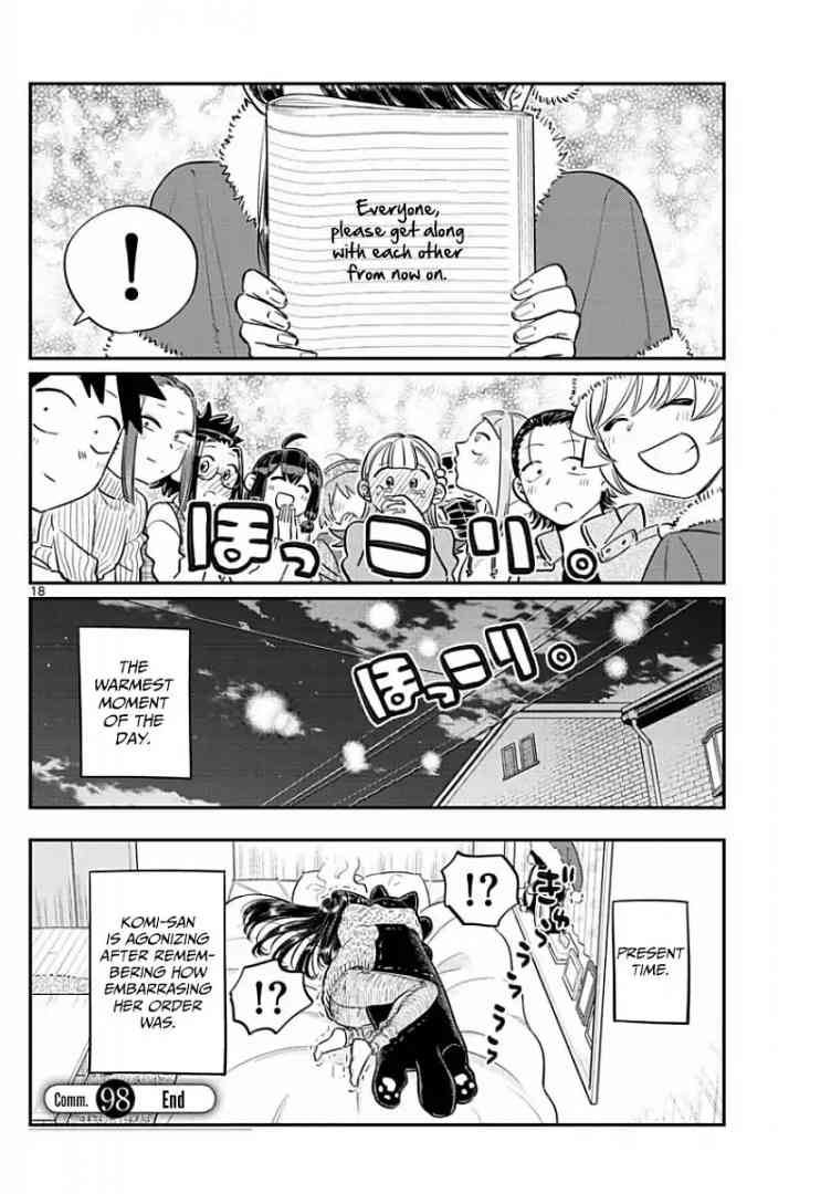 KOMI-SAN WA KOMYUSHOU DESU Chapter 98 - Page 10