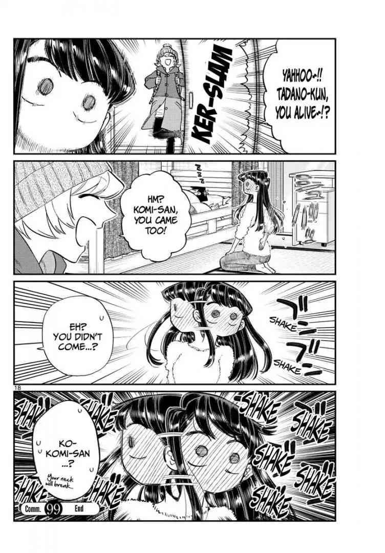 KOMI-SAN WA KOMYUSHOU DESU Chapter 99 - Page 18