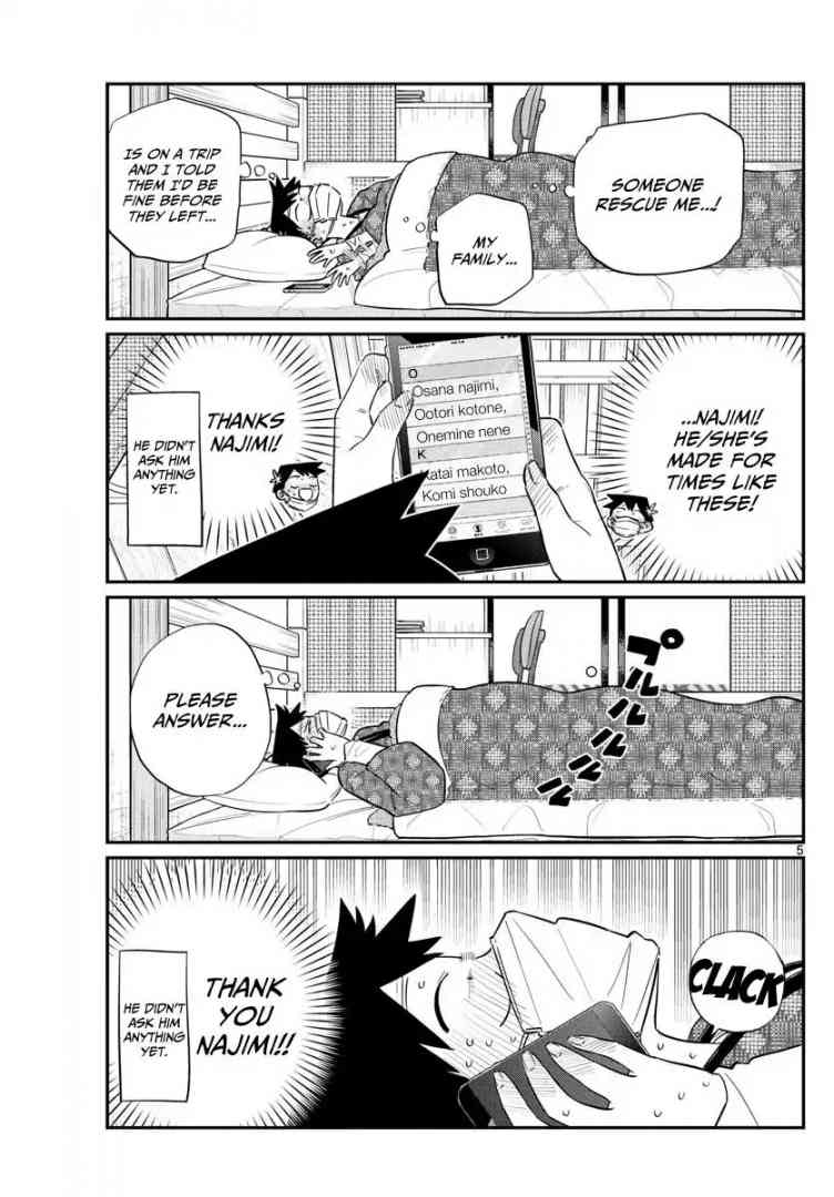 KOMI-SAN WA KOMYUSHOU DESU Chapter 99 - Page 5