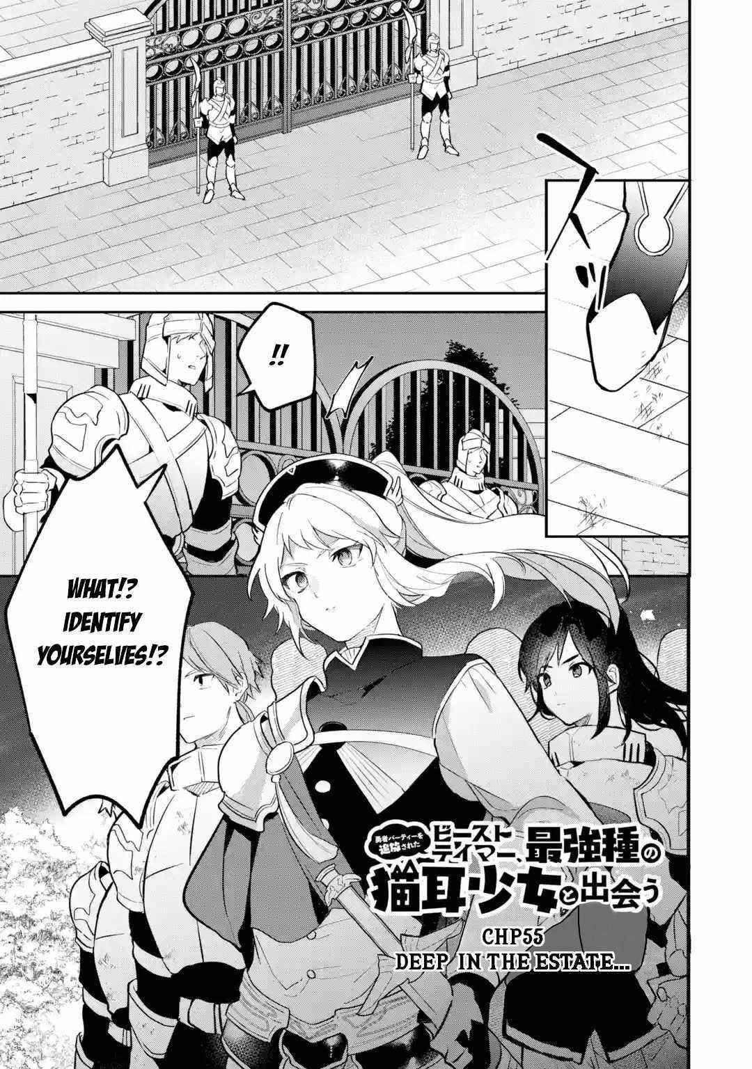 The Beast Tamer Who Got Kicked Out From the Hero Party, Meets a Cat Girl From the Superior Race Chapter 55 - Page 1