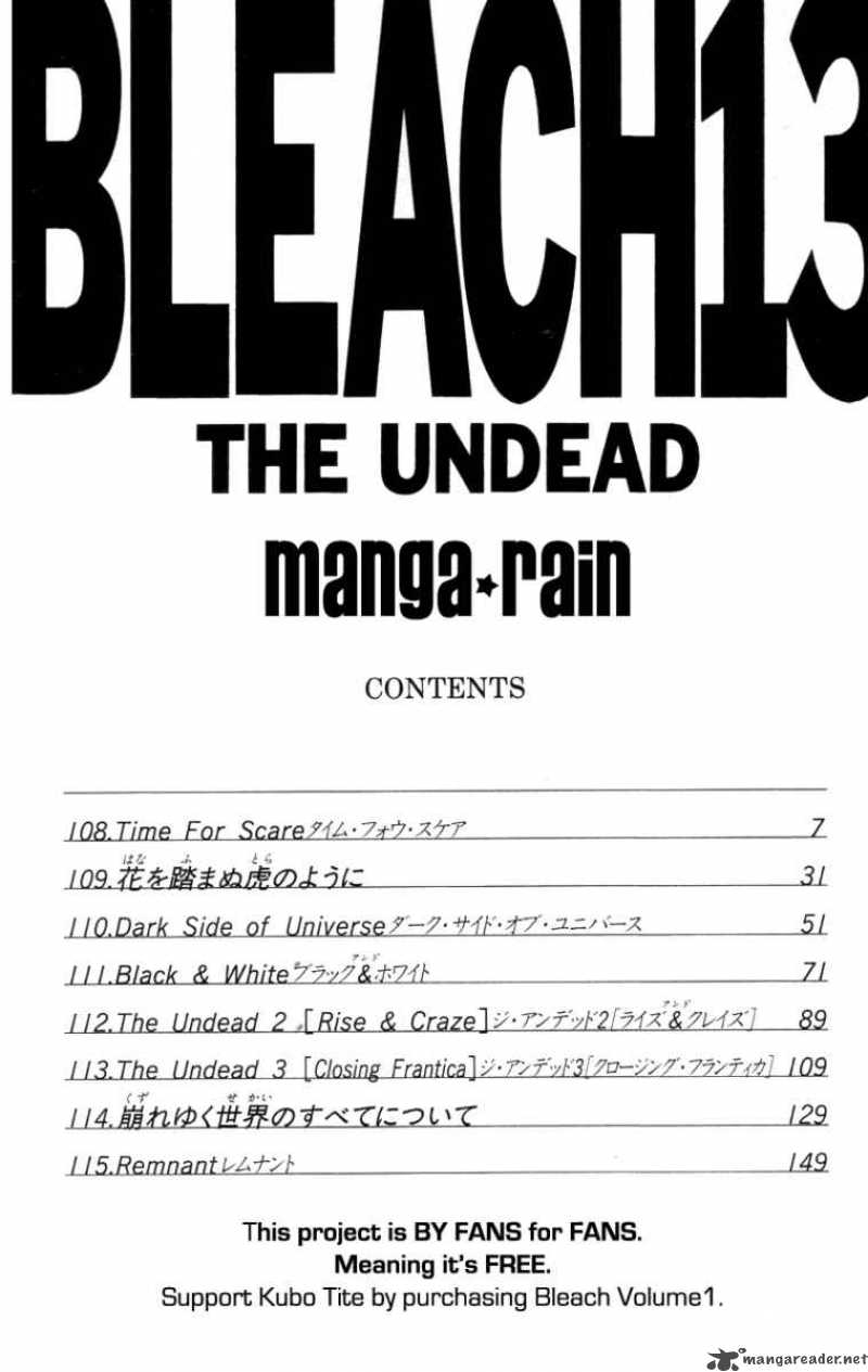 BLEACH Chapter 108 - Page 5