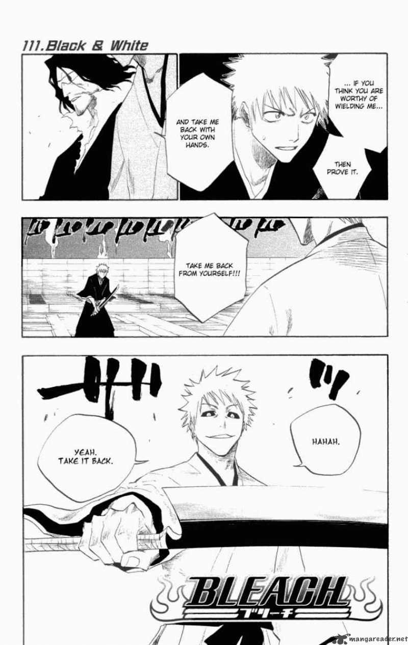 BLEACH Chapter 111 - Page 1