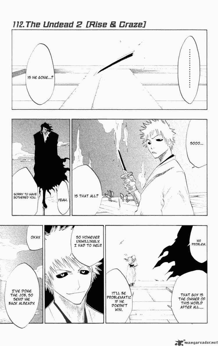 BLEACH Chapter 112 - Page 1