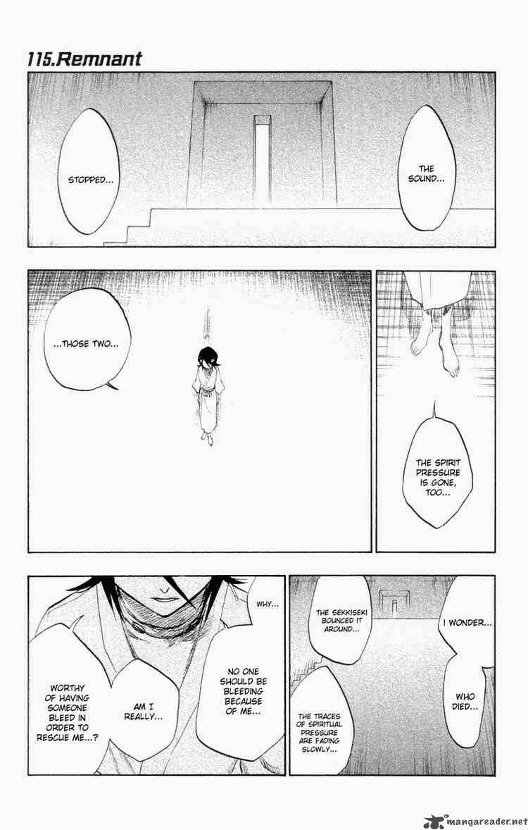 BLEACH Chapter 115 - Page 1