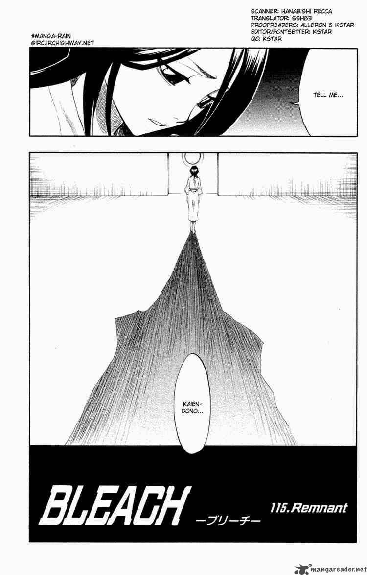 BLEACH Chapter 115 - Page 2