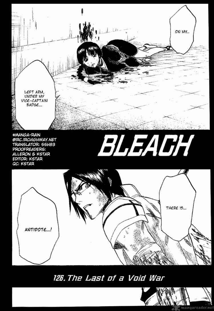 BLEACH Chapter 126 - Page 8