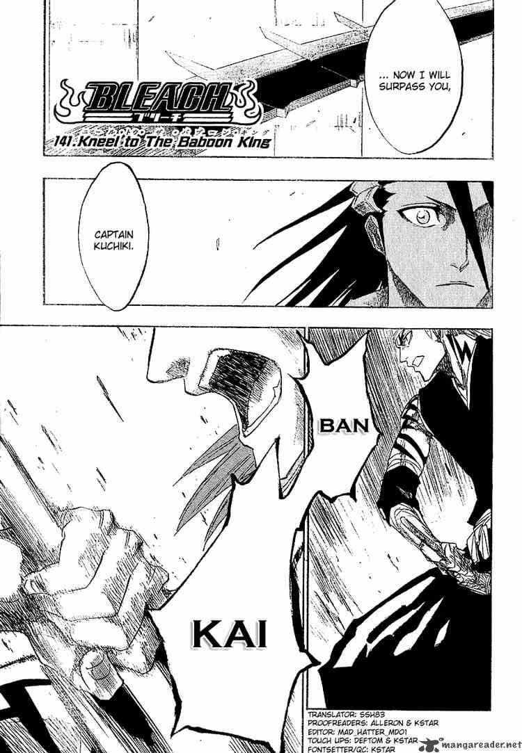 BLEACH Chapter 141 - Page 1