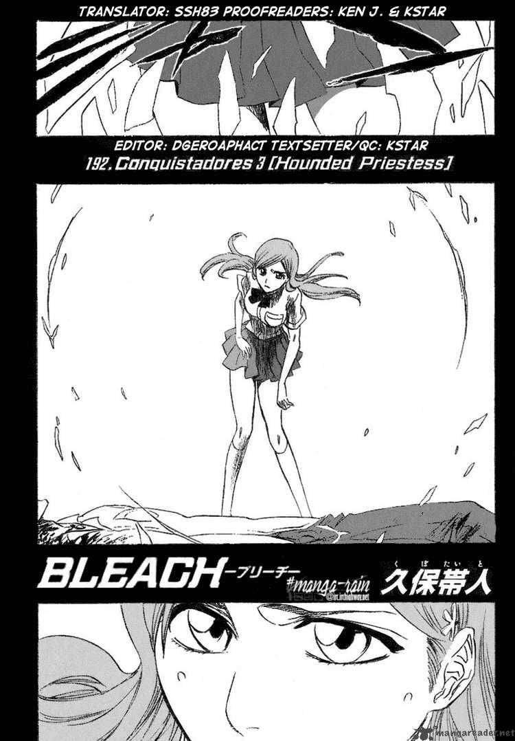 BLEACH Chapter 192 - Page 7