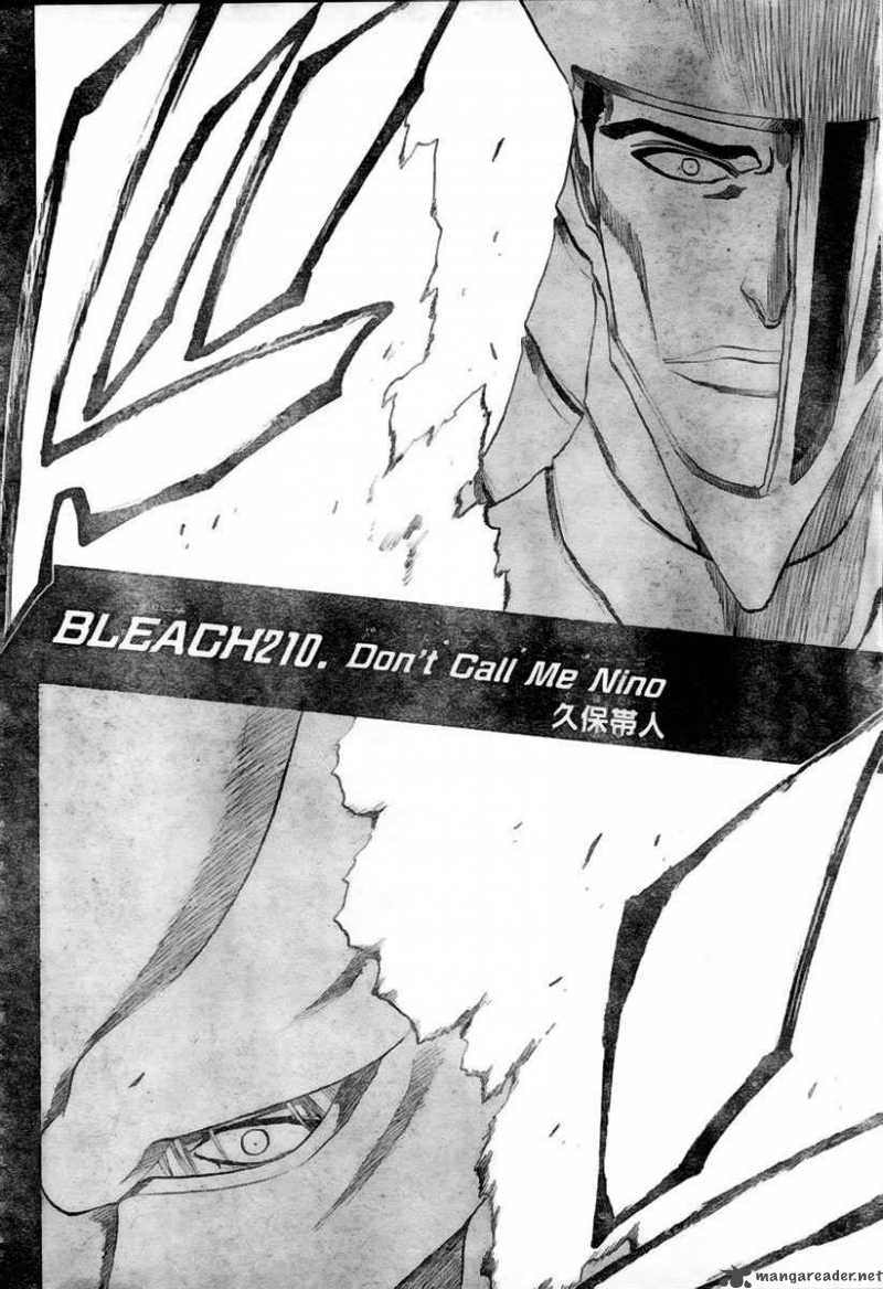 BLEACH Chapter 210 - Page 3