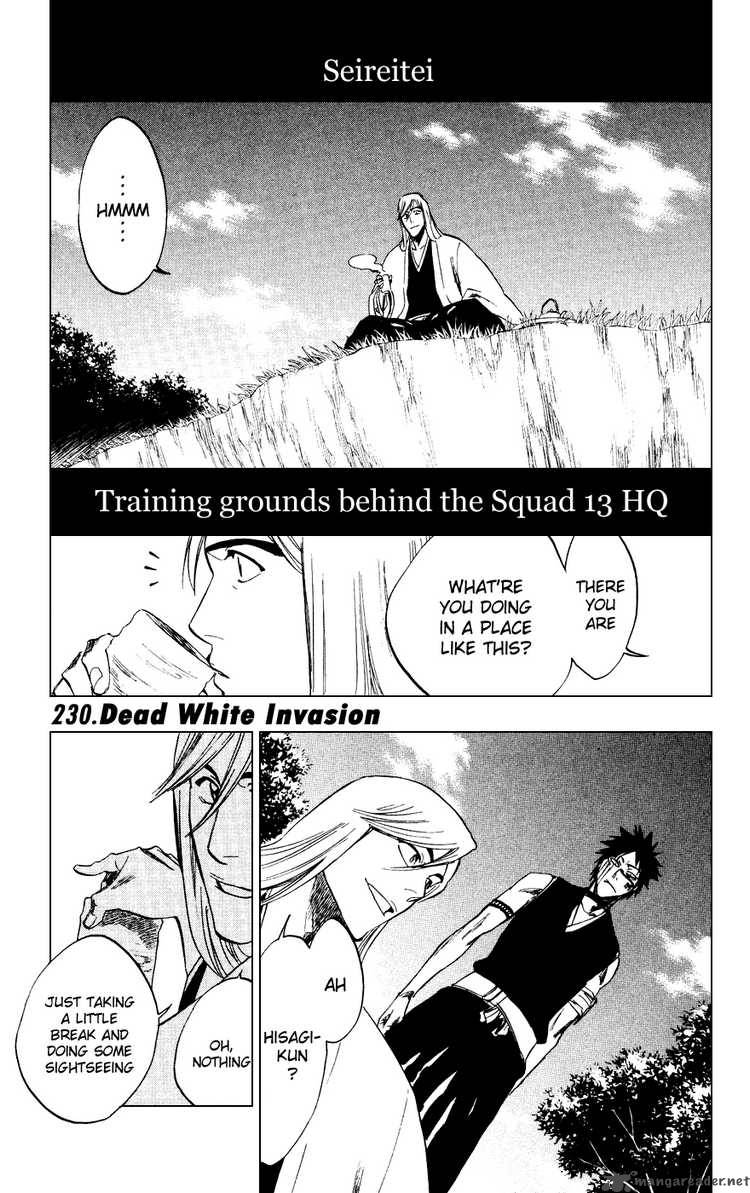 BLEACH Chapter 230 - Page 1