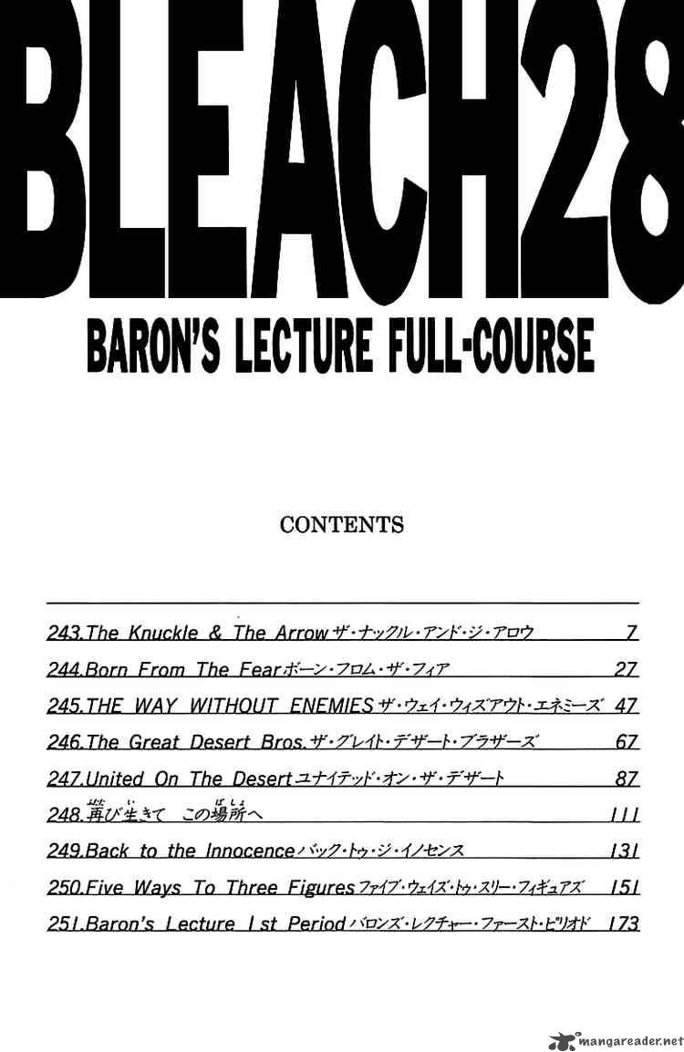 BLEACH Chapter 243 - Page 5