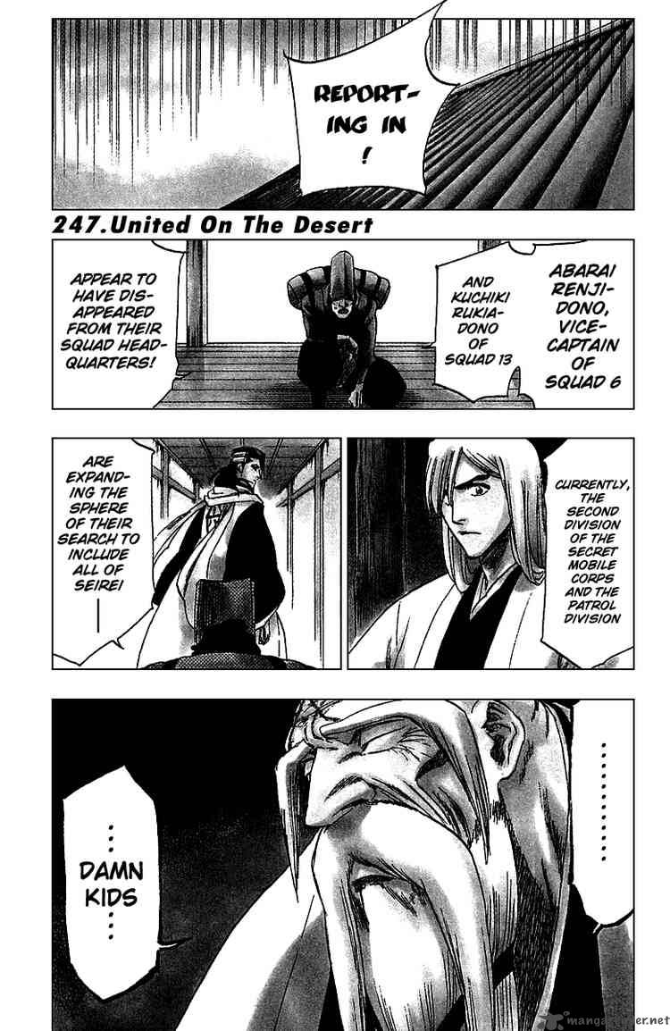 BLEACH Chapter 247 - Page 1
