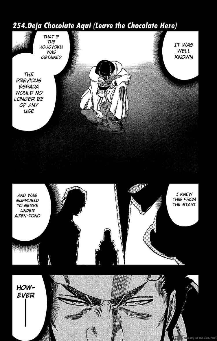 BLEACH Chapter 254 - Page 1