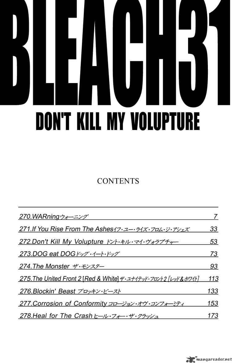 BLEACH Chapter 270 - Page 5