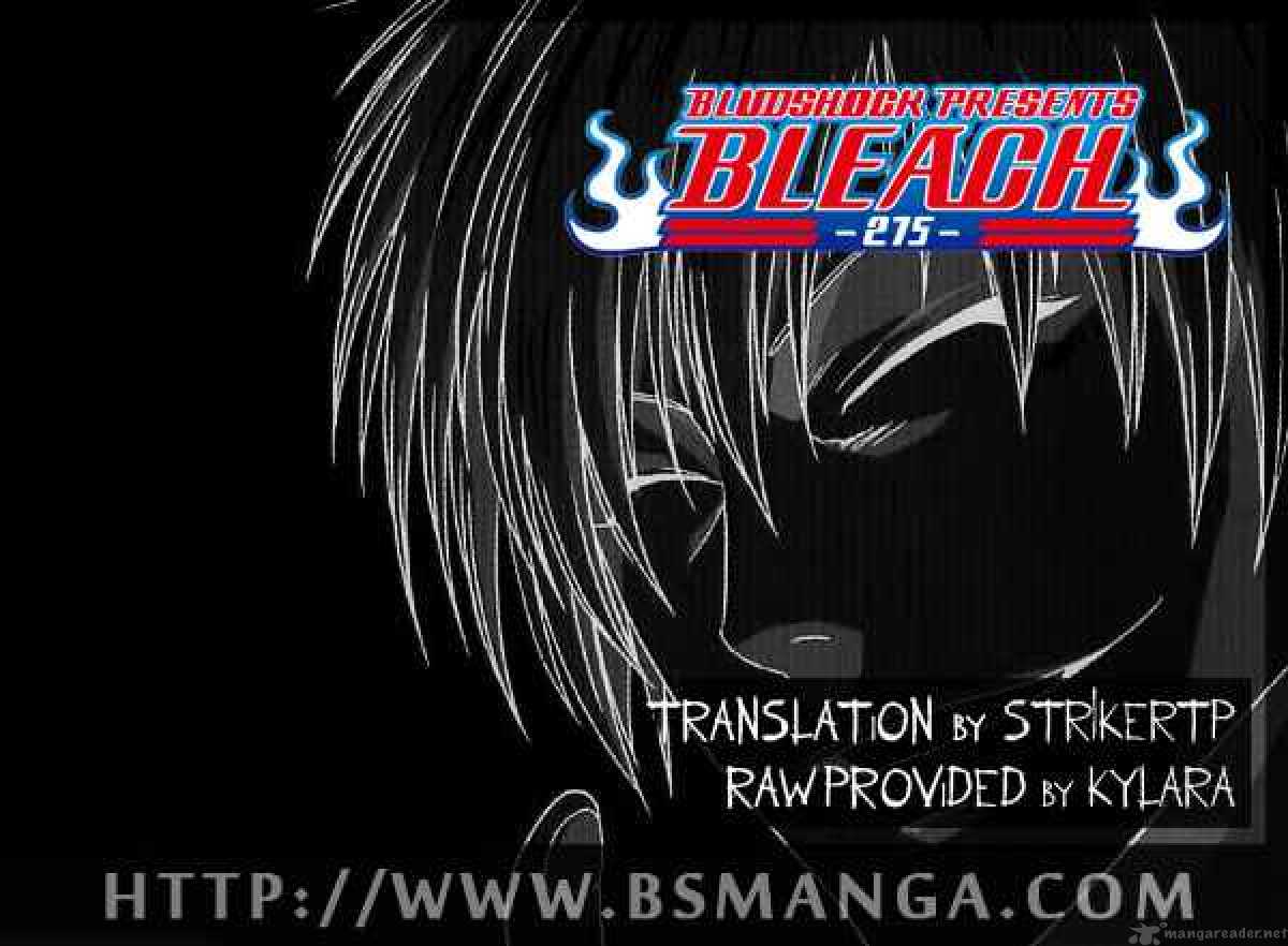 BLEACH Chapter 275 - Page 1