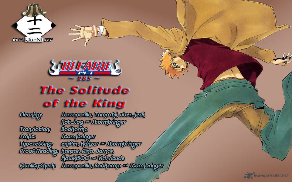 BLEACH Chapter 285 - Page 1