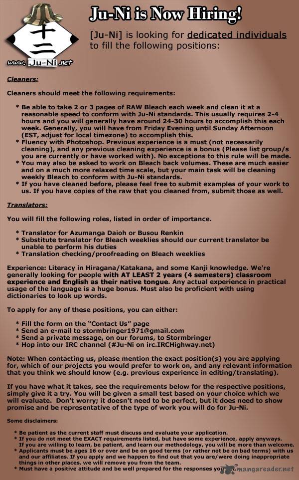 BLEACH Chapter 302 - Page 1