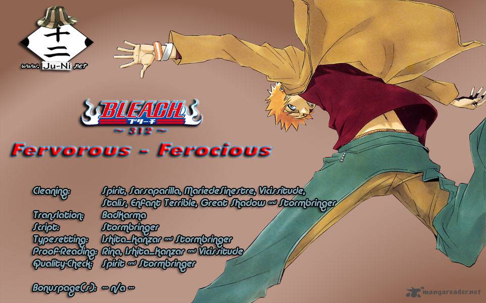 BLEACH Chapter 312 - Page 1