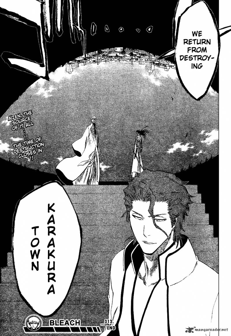 BLEACH Chapter 313 - Page 21