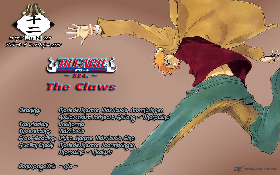 BLEACH Chapter 324 - Page 1