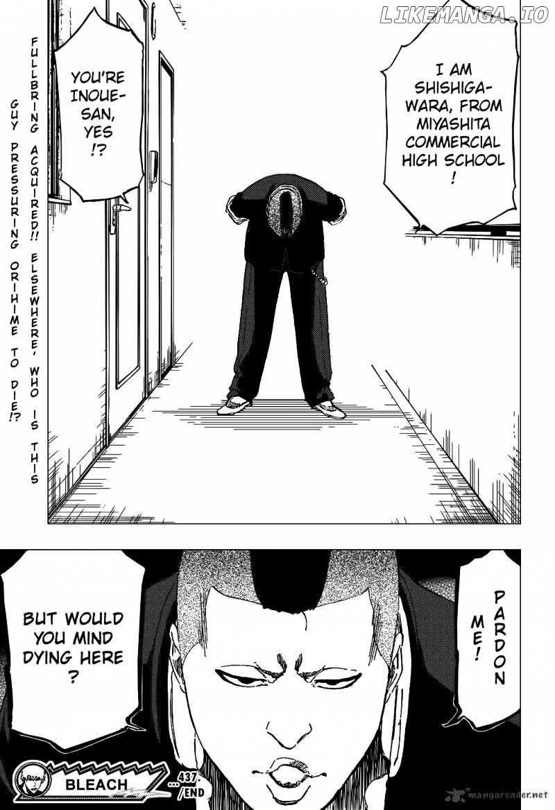 BLEACH Chapter 437 - Page 22