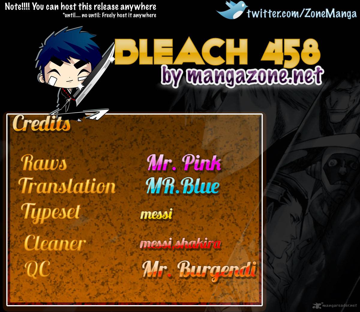 BLEACH Chapter 458 - Page 20