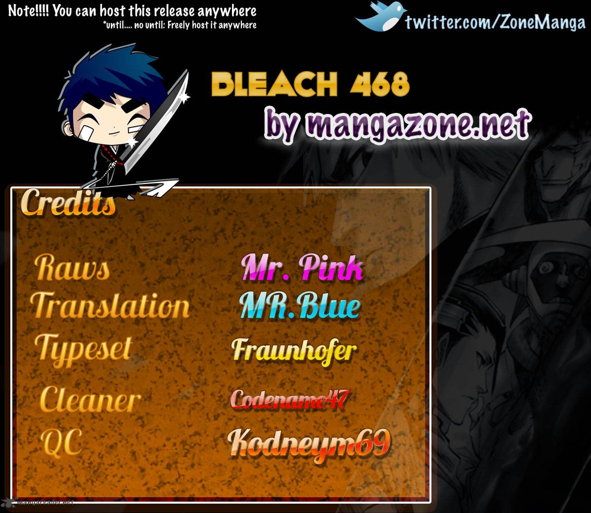 BLEACH Chapter 468 - Page 20