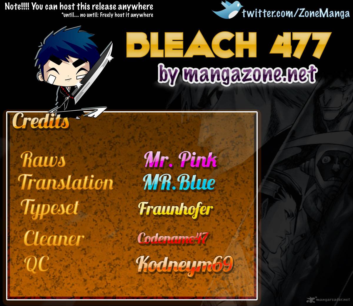 BLEACH Chapter 477 - Page 19