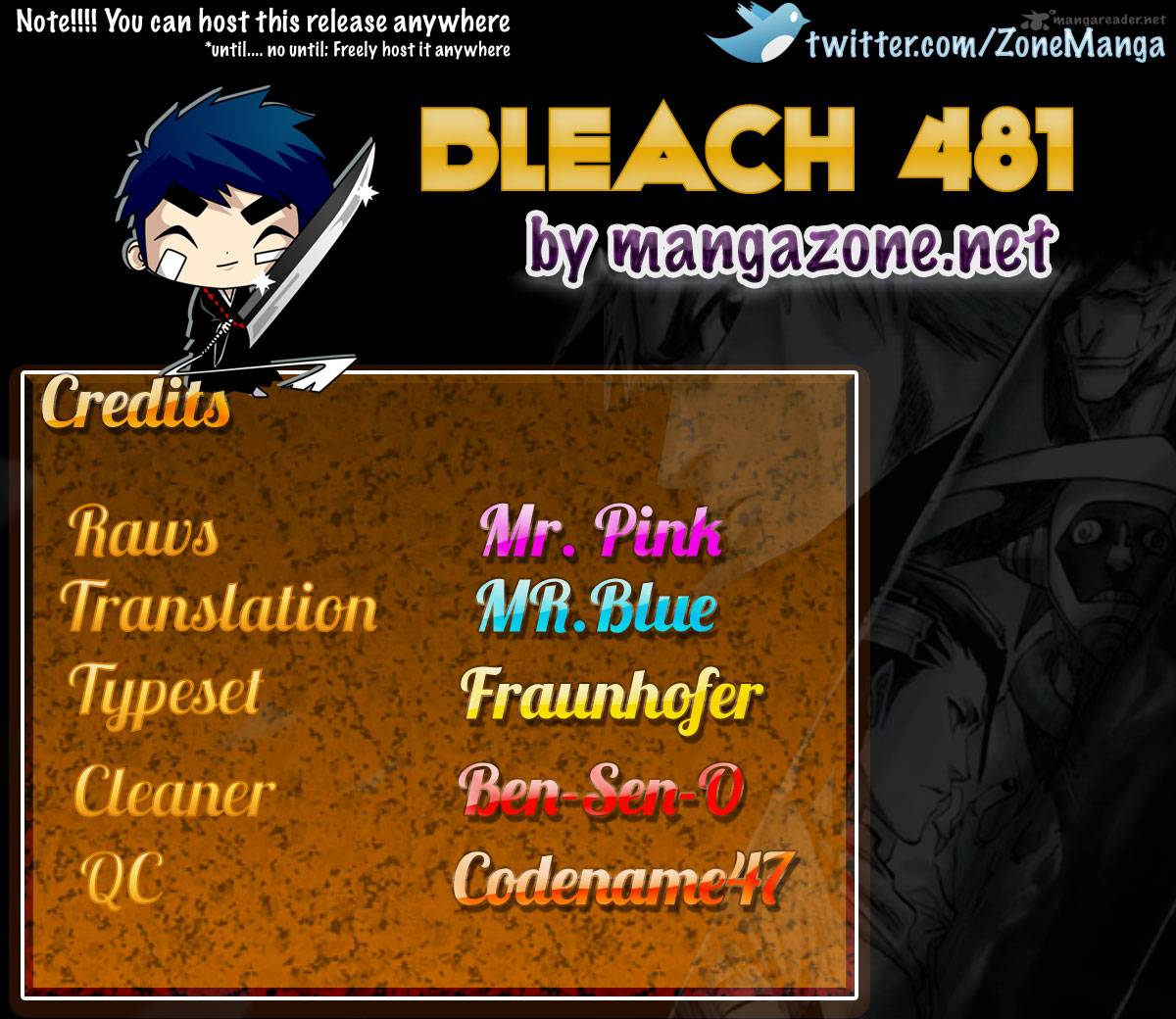 BLEACH Chapter 481 - Page 17