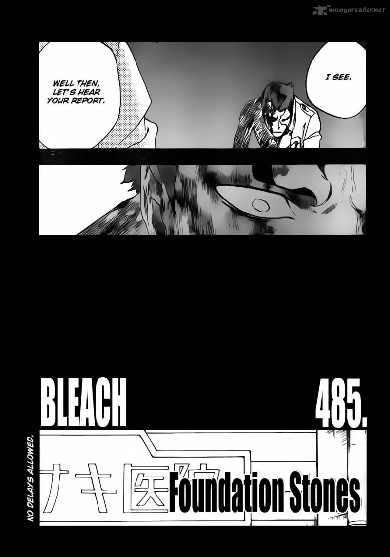 BLEACH Chapter 485 - Page 3