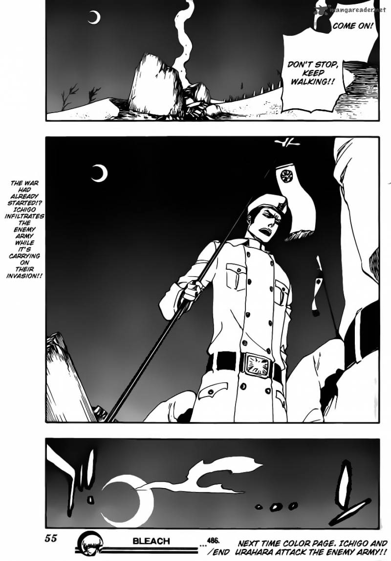 BLEACH Chapter 486 - Page 17