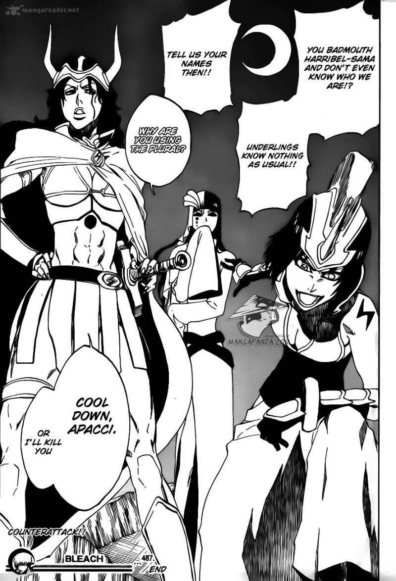 BLEACH Chapter 487 - Page 19