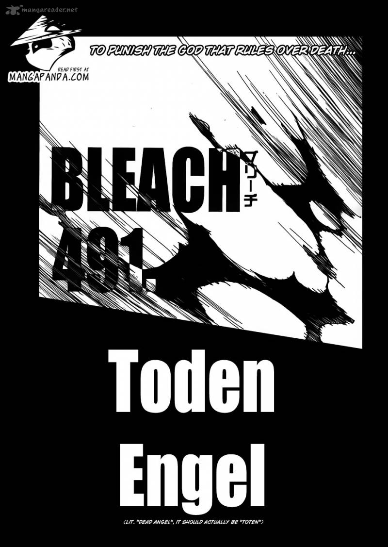 BLEACH Chapter 491 - Page 3