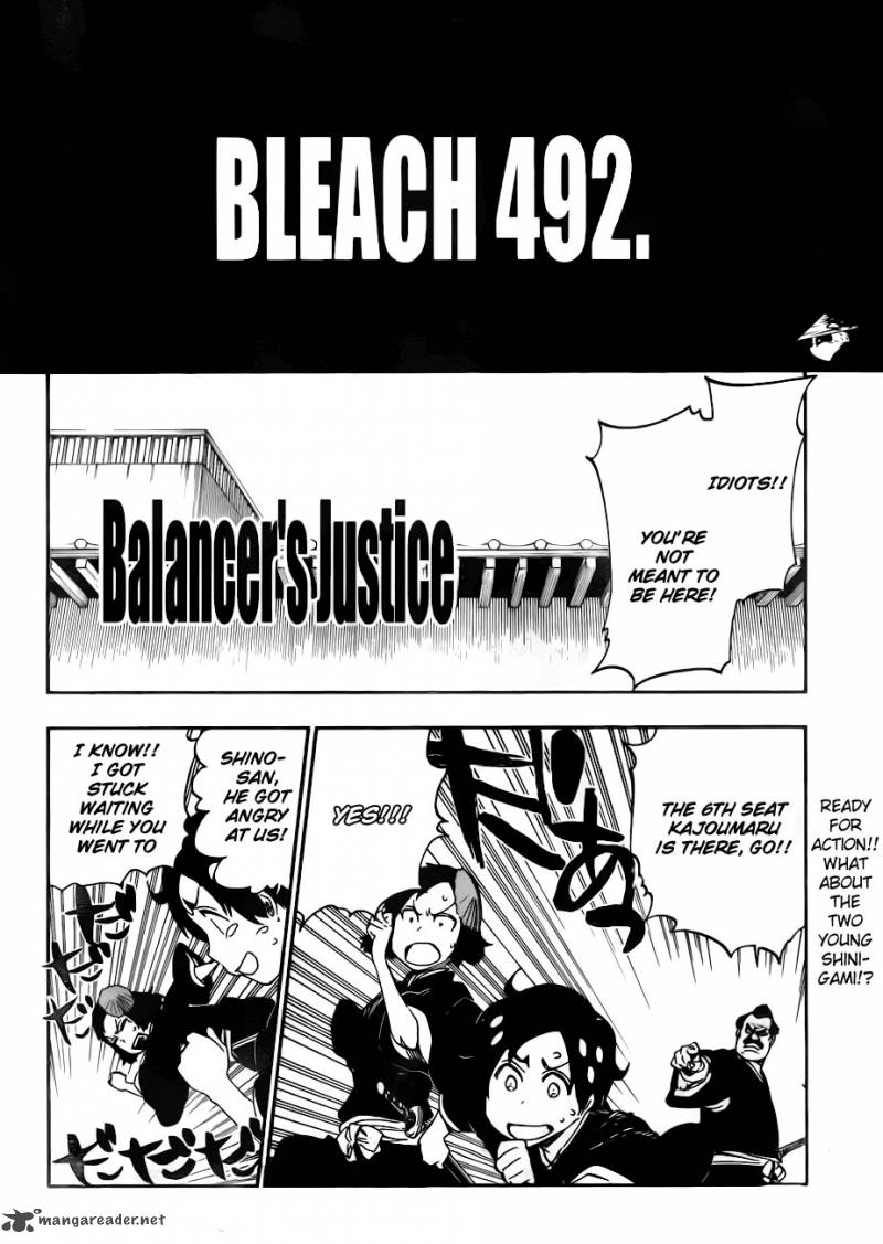 BLEACH Chapter 492 - Page 6