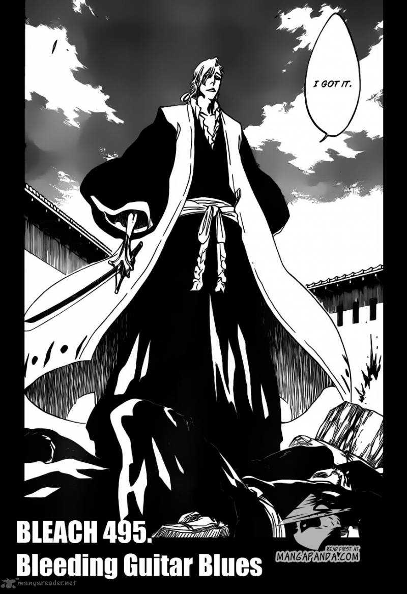 BLEACH Chapter 495 - Page 3