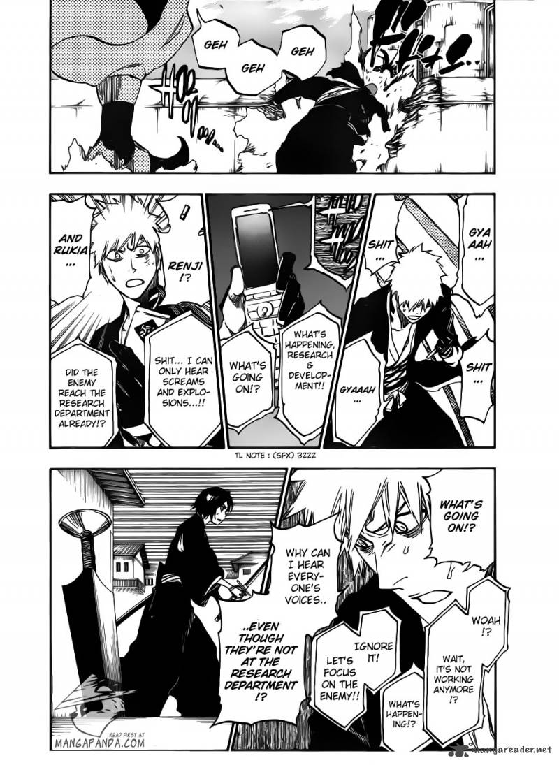 BLEACH Chapter 500 - Page 12