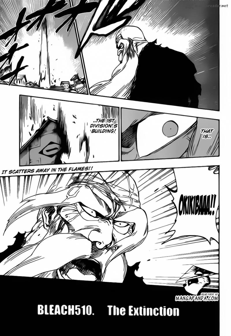 BLEACH Chapter 510 - Page 7