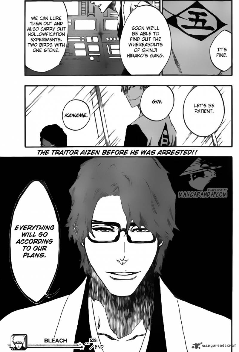 BLEACH Chapter 529 - Page 19