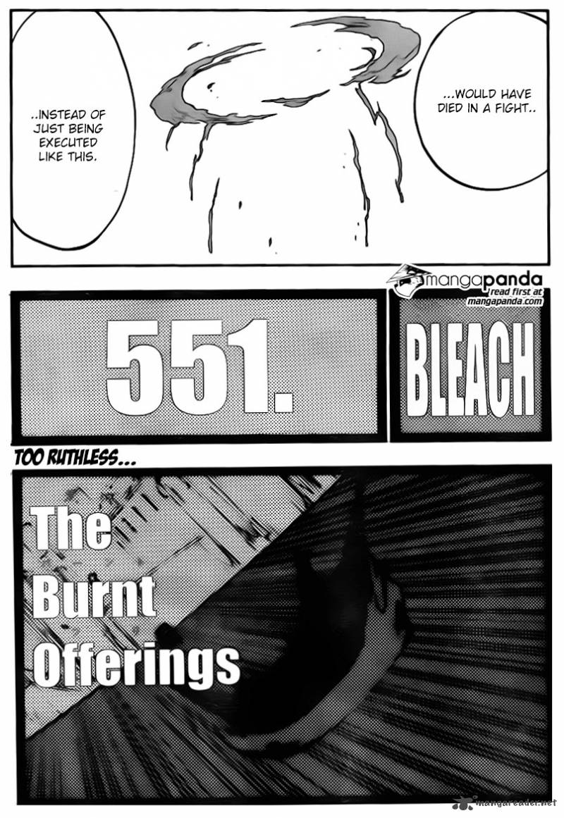 BLEACH Chapter 551 - Page 7