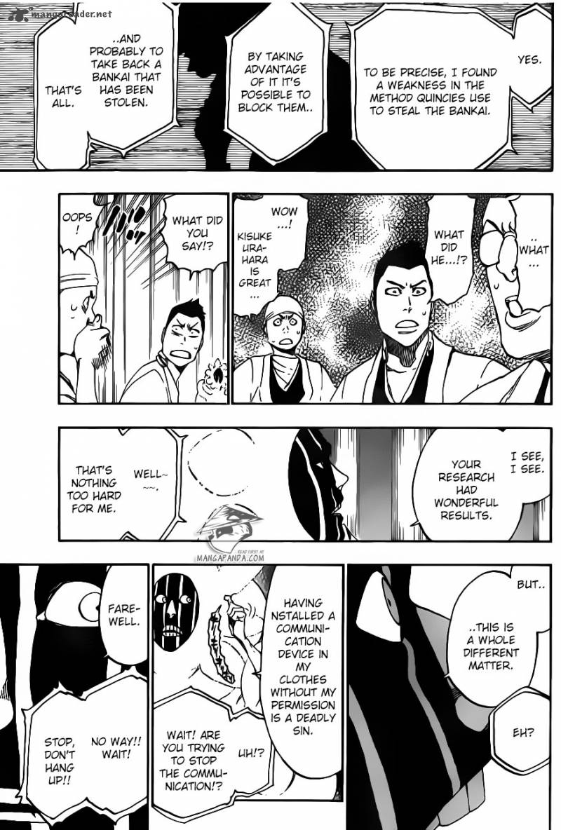 BLEACH Chapter 552 - Page 9