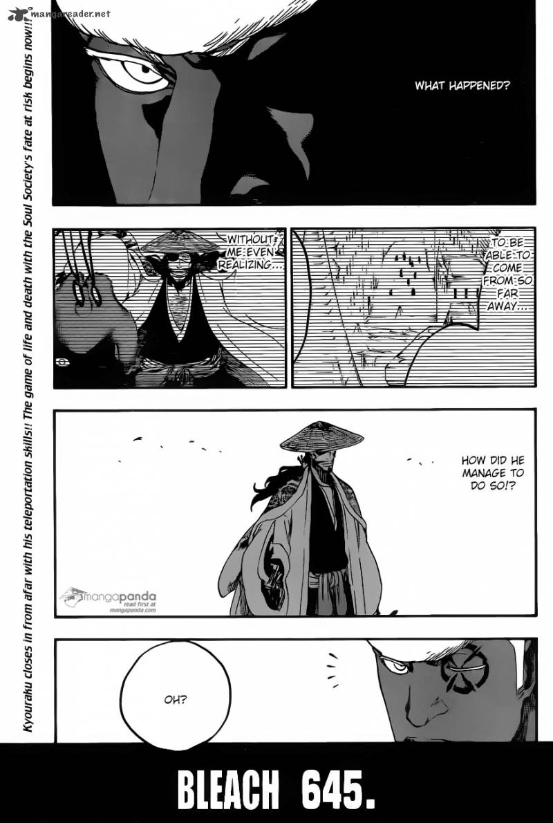BLEACH Chapter 645 - Page 1