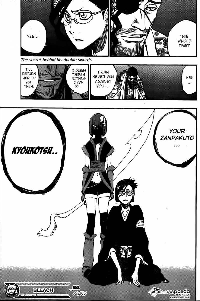 BLEACH Chapter 650 - Page 17