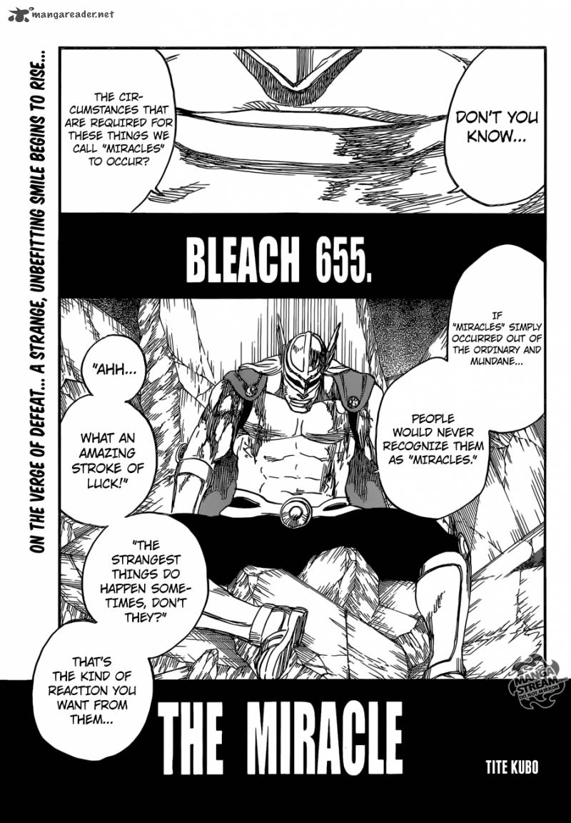BLEACH Chapter 655 - Page 1