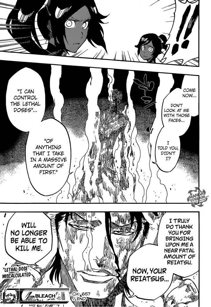 BLEACH Chapter 657 - Page 19