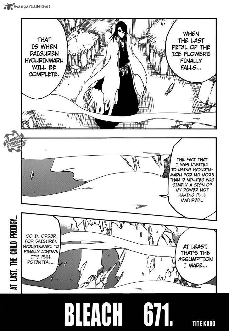 BLEACH Chapter 671 - Page 1