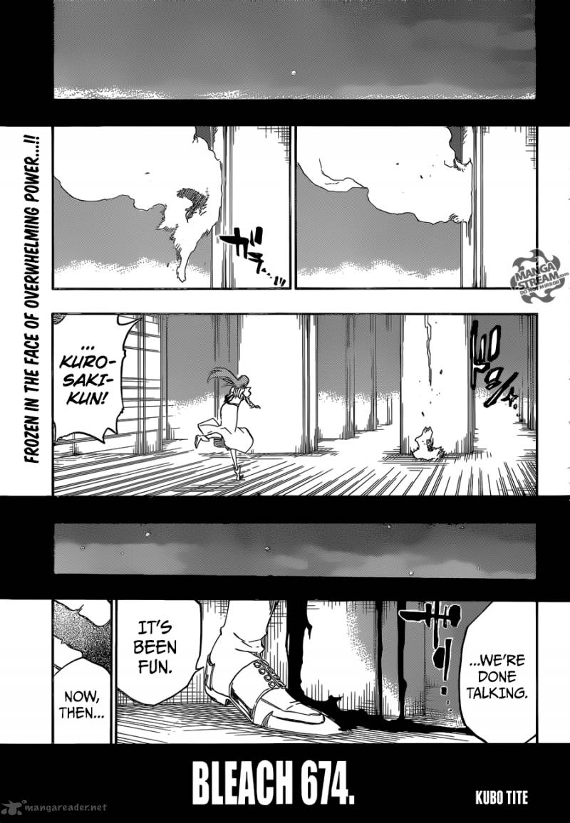 BLEACH Chapter 674 - Page 1