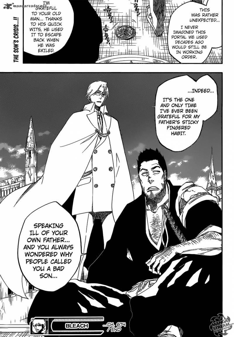 BLEACH Chapter 674 - Page 19