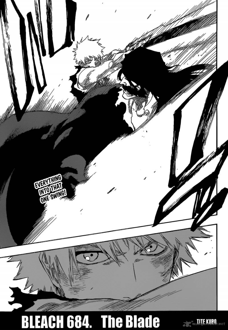 BLEACH Chapter 684 - Page 1