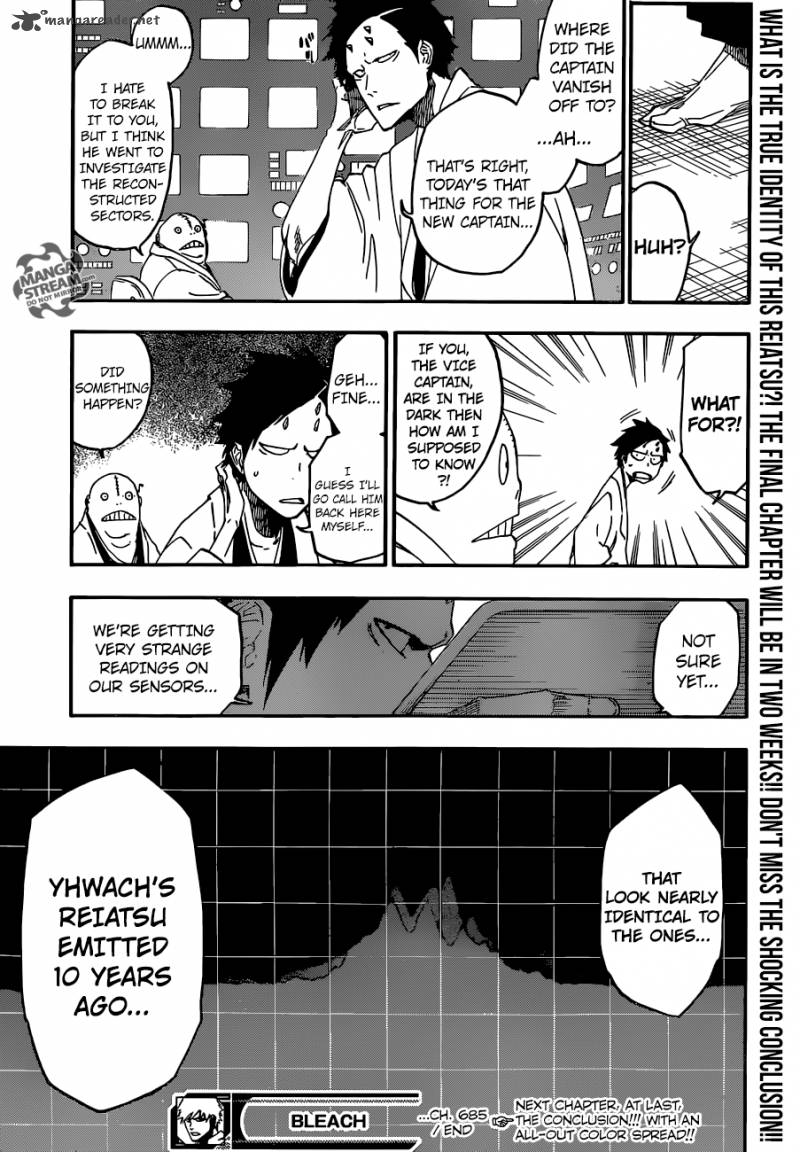 BLEACH Chapter 685 - Page 20
